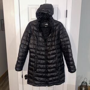 Women’s North Face Lightweight Jacket Coat 550 Size Large Long Length